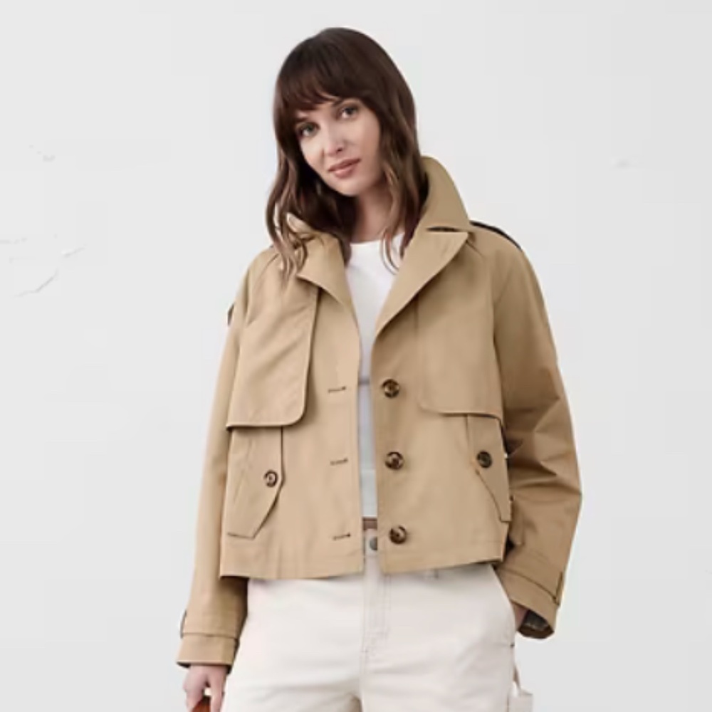 Short Trench Jacket